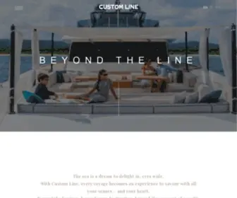 Customline-Yacht.com(Each custom line) Screenshot