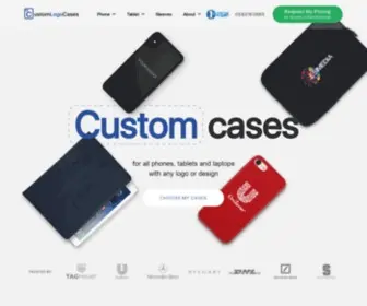 Customlogocases.com.au(Custom Branded Phone Cases) Screenshot