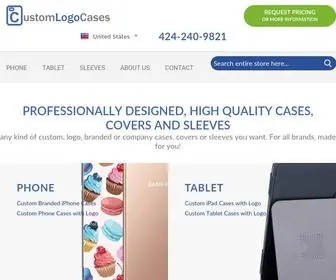 Customlogocases.com(Custom Cases) Screenshot