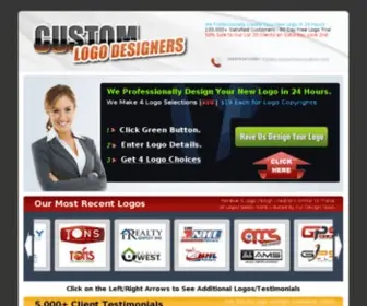 Customlogoco.com(Custom Logo Designers) Screenshot