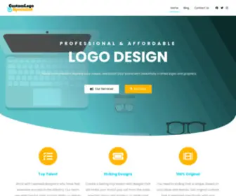 Customlogospecialist.com(Professional Affordable Logo Design) Screenshot