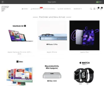 Custommacbd.com(Custom Mac BD) Screenshot