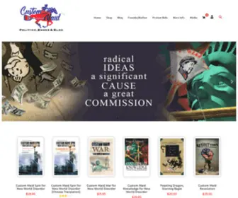 Custommaidbooks.com(Politics, Books & Blog) Screenshot