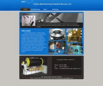 Custommanufacturingllc.com(Custom Manufacturing) Screenshot