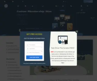 Custommembershipsites.com(Membership Sites) Screenshot