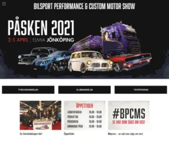 Custommotorshow.se(Custom Motor Show) Screenshot