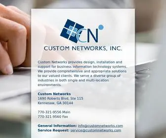 Customnetworks.com(Custom Networks) Screenshot