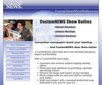 Customnewsshowdailies.com(CustomNEWS) Screenshot