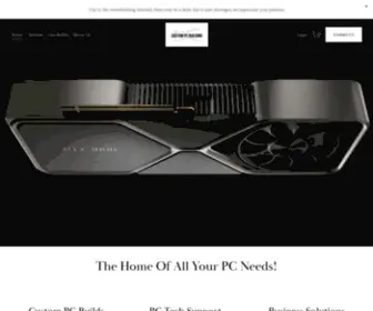 Custompcbuilding.com(Custom PC Building) Screenshot