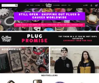 Customplugs.com(Custom plugs) Screenshot