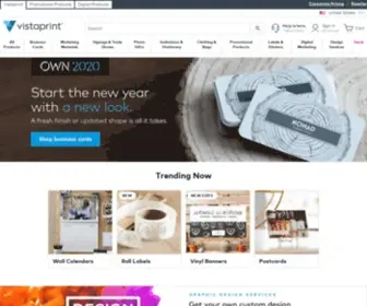 Customprintcenter.com(Vistaprint online printing services) Screenshot