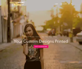 Customprintking.com(For All Your Printing Needs) Screenshot