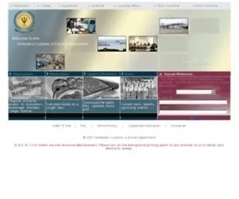 Customs.gov.bb(FortiGate) Screenshot