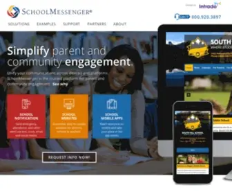 Customschoolapp.net(SchoolMessenger) Screenshot