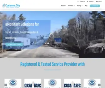 Customscity.com(The Global Customs Platform) Screenshot