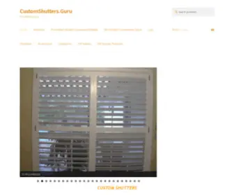 Customshutters.guru(Customshutters guru) Screenshot