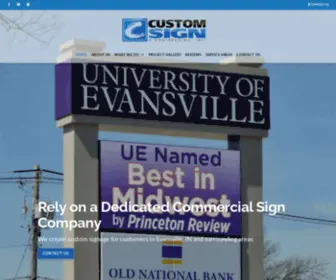 Customsign.bz(Commercial Digital Signage Evansville) Screenshot
