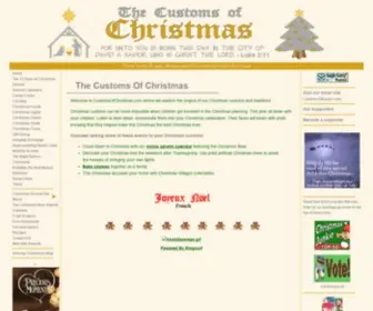 Customsofchristmas.com(Christmas Customs and Traditions) Screenshot