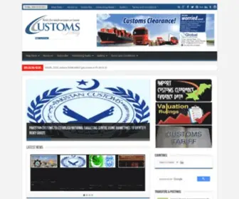 Customstoday.com(Customs Today Newspaper) Screenshot