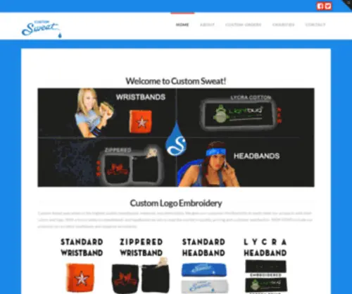 Customsweat.com(Customsweat) Screenshot