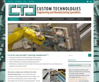 Customtechnologies.com(Custom Technologies) Screenshot