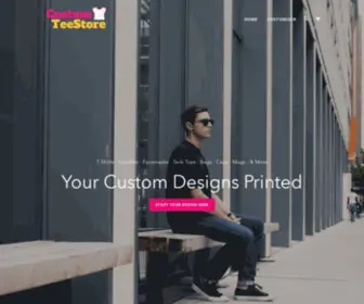 CustomteeStore.com(For All Your Printing Needs) Screenshot