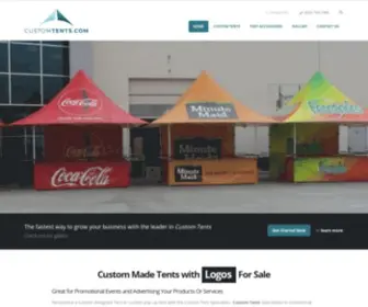 Customtents.com(Custom Tents) Screenshot