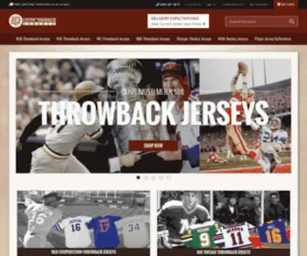 Customthrowbackjerseys.com(Retro Jerseys & Vintage Jerseys) Screenshot