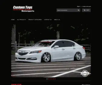 Customtoysmotorsports.com(CustomToys) Screenshot