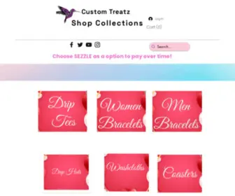 Customtreatz.com(Personalized Accessories) Screenshot