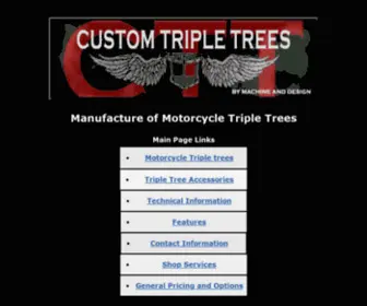 Customtripletrees.com(CUSTOM TRIPLE TREES) Screenshot