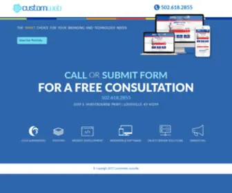Customwebchoice.com(Affordable Custom Website Design Packages) Screenshot