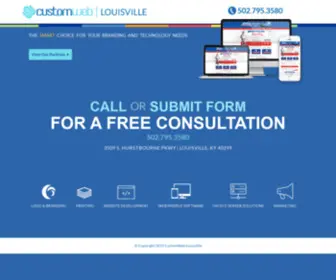 Customweblouisville.com(Customweblouisville) Screenshot