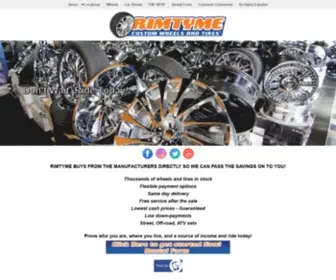 Customwheelrentals.com(Rimtyme Custom Wheels and Tires) Screenshot