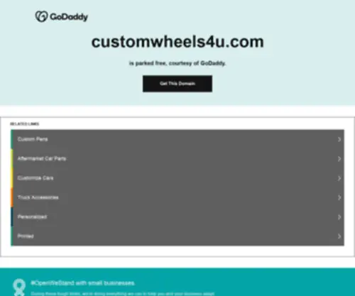 Customwheels4U.com(Customwheels4U) Screenshot