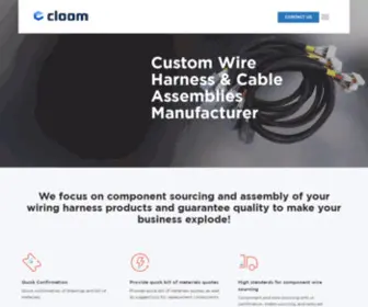 Customwiringloom.com(Wiring Harness) Screenshot