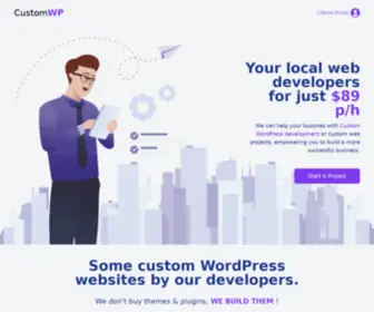Customwp.com.au(CWP) Screenshot