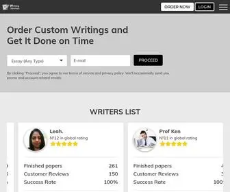 Customwritings.co(Custom Writings) Screenshot