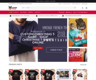 CustomXmas.com(Custom Christmas T) Screenshot