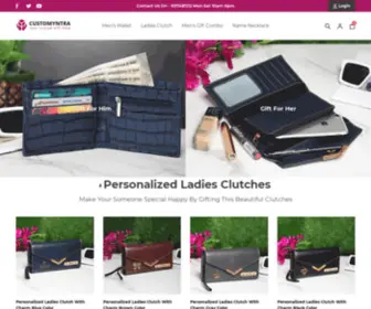 Customyntra.com(Customyntra Buy personalised wallet & gifts for friends & family) Screenshot