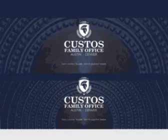 Custosfo.com(Financial Services Firm) Screenshot