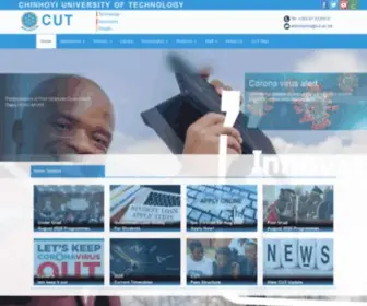 Cut.ac.zw(Innovation, Wealth, Technology) Screenshot