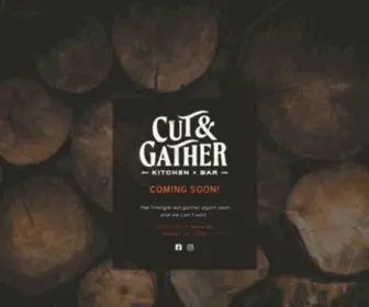 Cutandgather.com(Cut & Gather) Screenshot