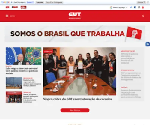 Cutbrasilia.org.br(Bras韑ia) Screenshot