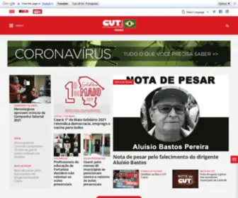 Cutceara.org.br(CUT CEARÁ) Screenshot