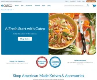 Cutco.ca(Cutco.com International Portal) Screenshot