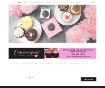 Cuteasacupcake3.com(CUTE AS A CUPCAKE) Screenshot