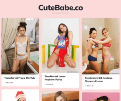 Cutebabe.co(Watch Free Cute Girls Videos) Screenshot