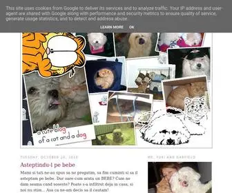 Cuteblog.ro(Sfaturi pentru caini si pisici haiosi) Screenshot