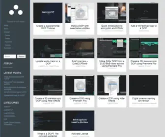 Cutedcp.com(Tutorials for DCP makers) Screenshot